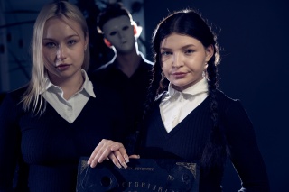 The Visitor Family sex, Blonde, Threesome