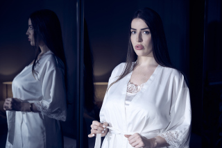 Bride’s Double Life Lingerie, MILF, MMF