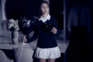 Tainted Love Babe, Cum eating, Natural tits