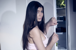 Midnight Snack Stepdaughter, Stepdad, Cum on face