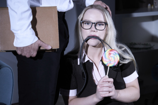 Rule Breaker Titty fucking, Cum on face, Blonde